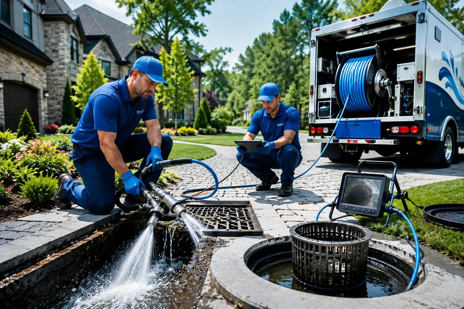 Local outdoor drain cleaning professionals in New Hartford, IA